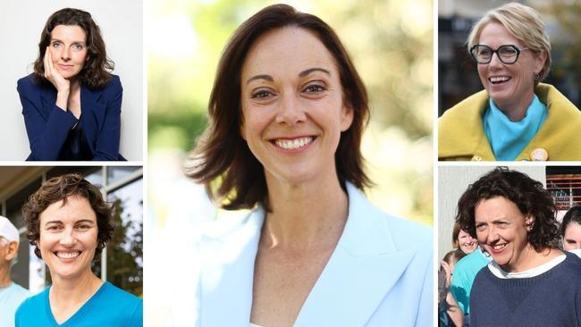 The teal women who swept Scomo from power. Photo: Supplied