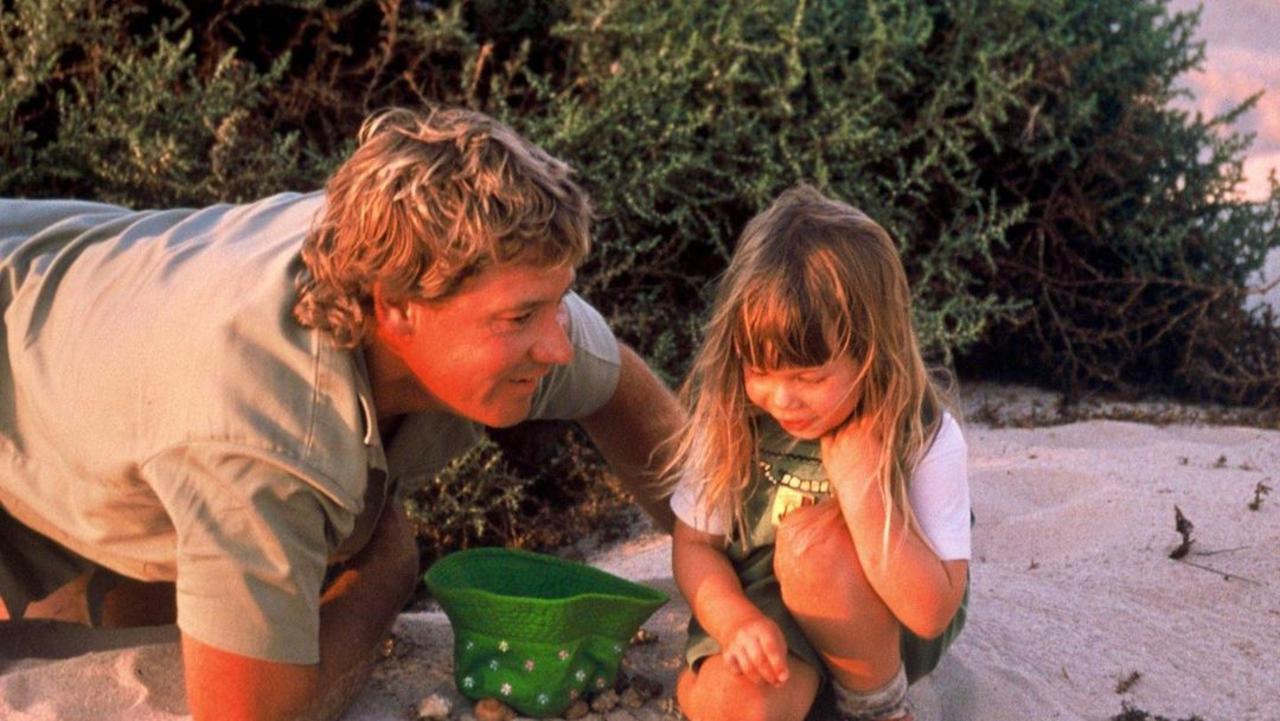 Bindi Irwin and her dad Steve. Picture: Instagram