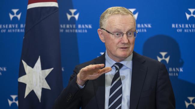 RBA governor Philip Lowe said the rate rise was a “further step in the withdrawal of the extraordinary monetary support put in place” during the pandemic. Picture: Getty Images