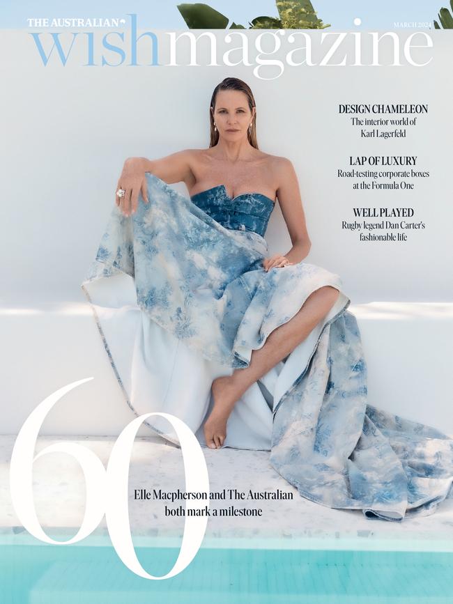 The March issue of WISH starring Elle Macpherson.