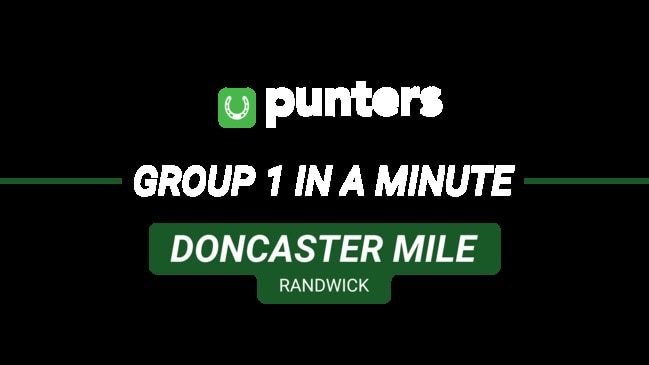 Group 1 in a Minute - Doncaster Mile Race 2024