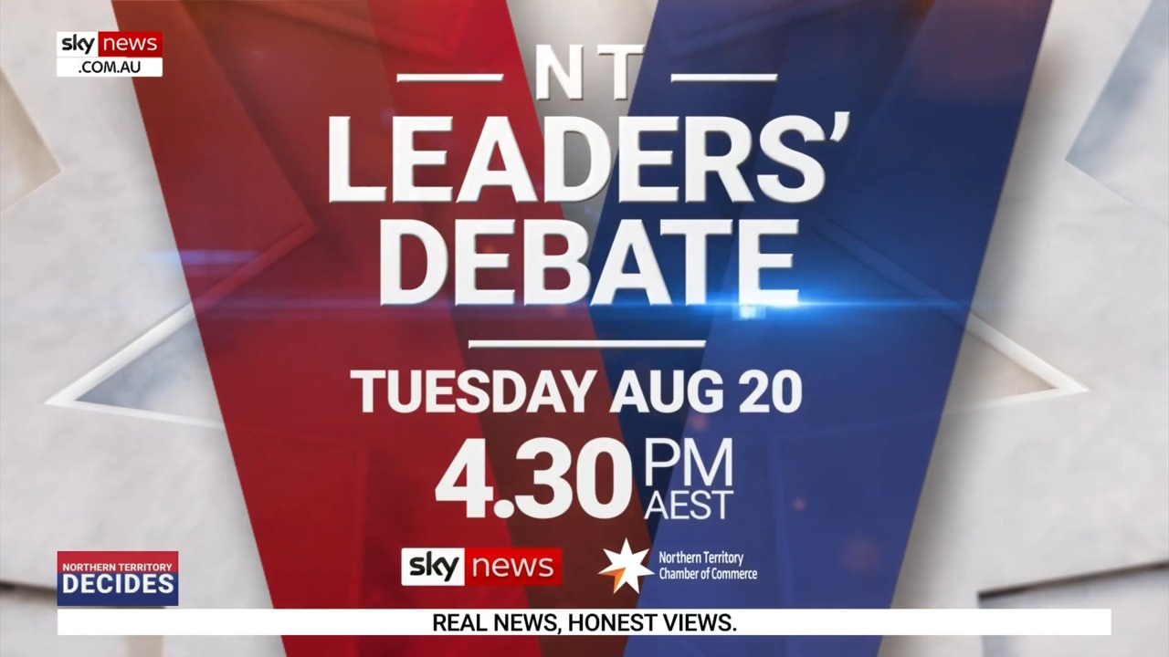 Sky News Australia to host NT leaders’ debate