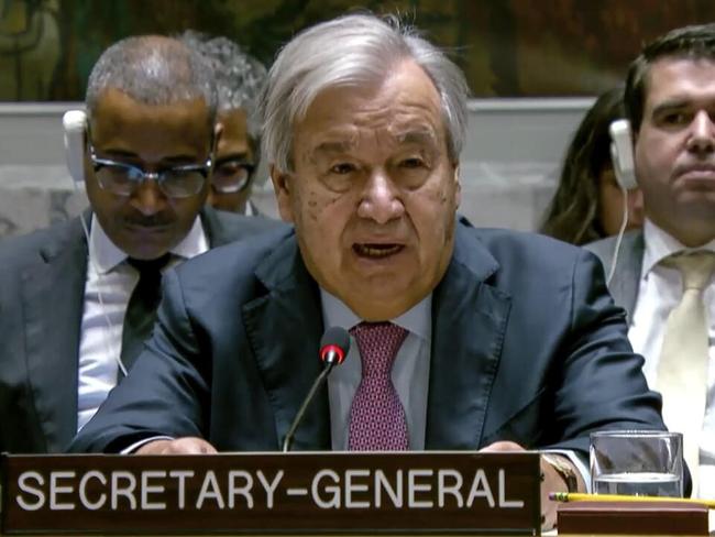 Middle East ‘fast becoming an inferno’: UN Secretary General condemns Iran’s attack on Israel