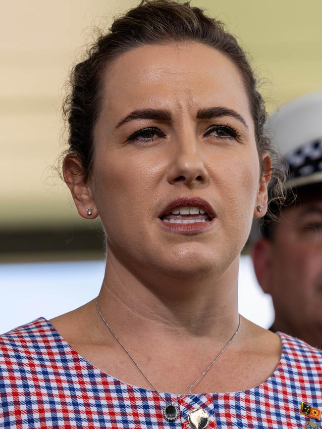 Safety and welfare first: Northern Territory Chief Minister Lia Finocchiaro. Picture: Pema Tamang Pakhrin