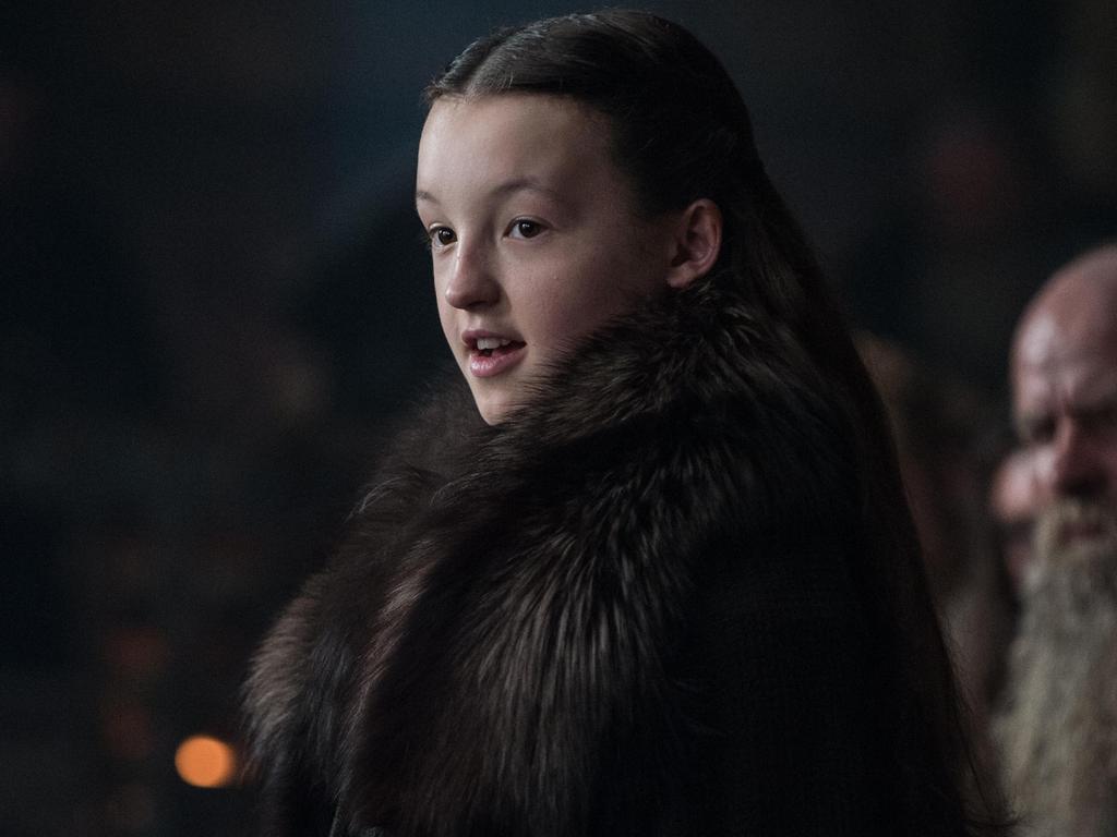 Bella Ramsey as Lyanna Mormont.