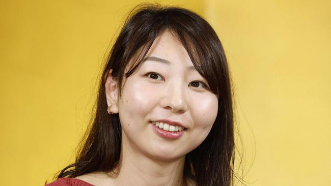 Author Rie Kudan, who was awarded the Akutagawa Prize. She said one twentieth of The Tokyo Tower of Sympathy was generated by the AI chatbot program ChatGPT.