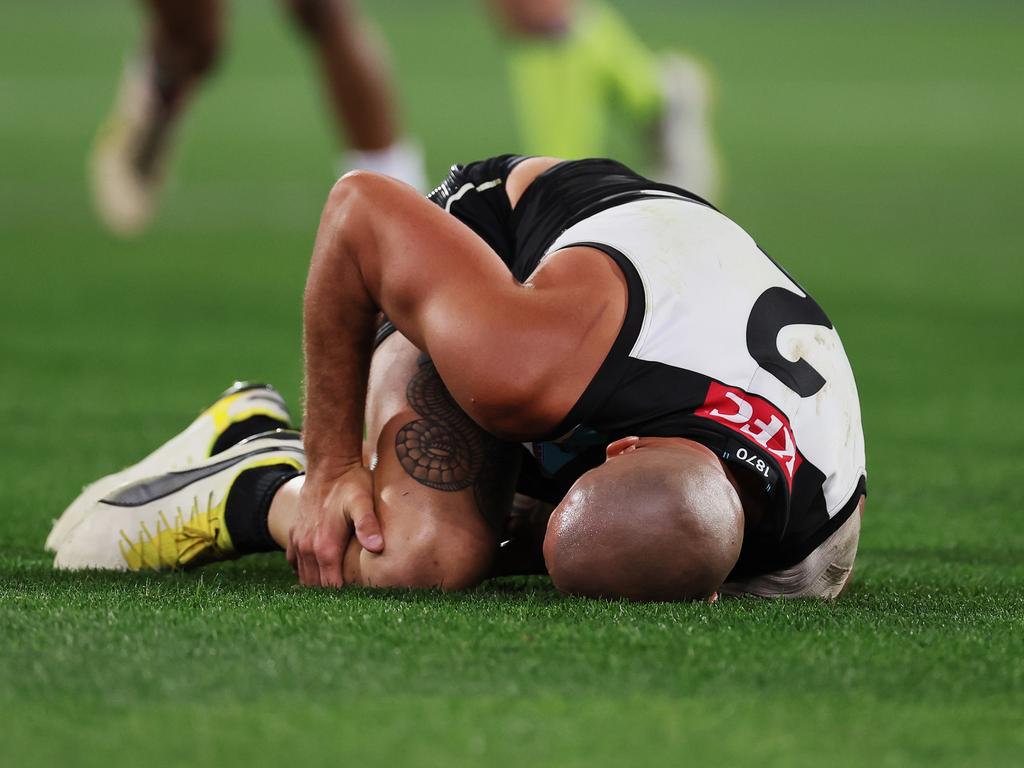 Powell-Pepper is determined to return from his ACL injury. Picture: Getty Images