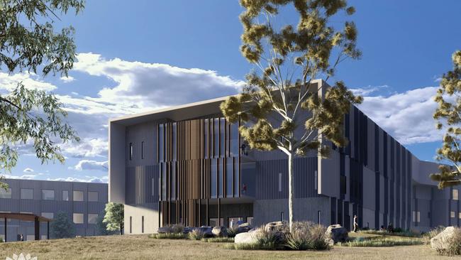 An artist’s impression of the $330m Eurobodalla Regional Hospital. Picture: Supplied