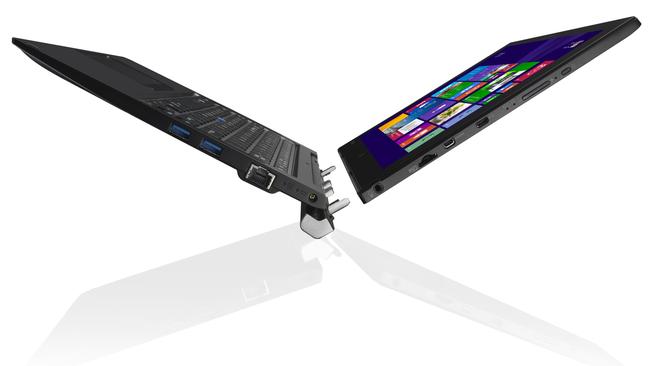 Two pieces make a whole ... Toshiba’s Portege Z20t delivers computing options.