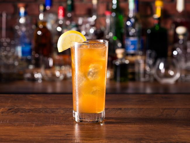 A Long Island iced tea cocktail contains more calories than a Big Mac. Picture: iStock