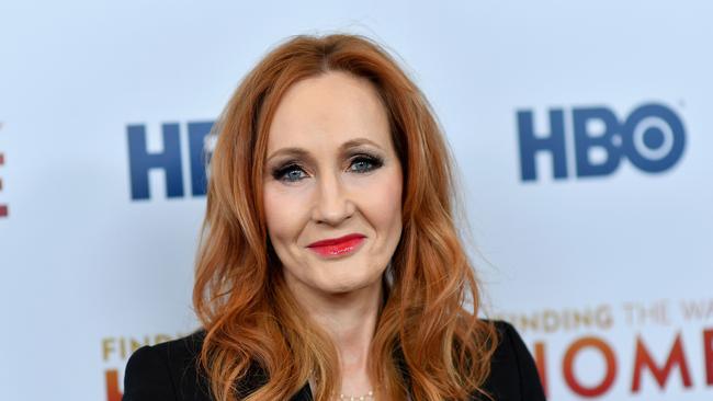 British author J.K. Rowling at a New York premiere. She says the under-18 puberty blocker ban is a ‘relief’. Picture: AFP