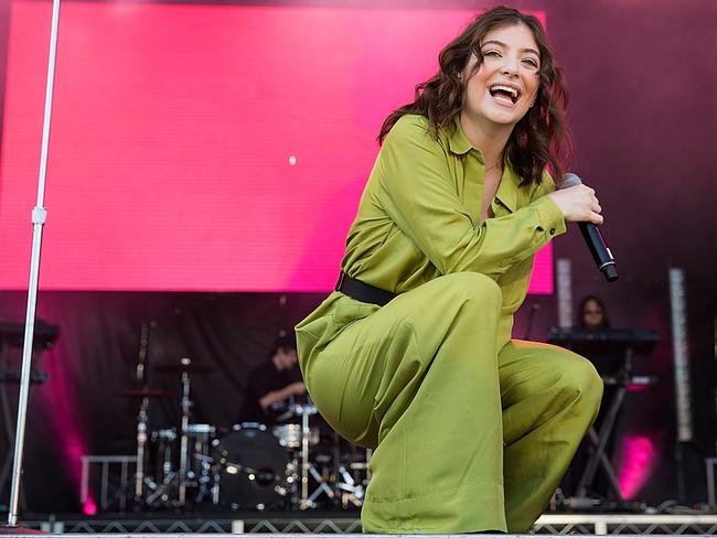 Kiwi superstar Lorde will perform on Tuesday night at the ARIAs. Picture: Andrew Chin/Getty Images.