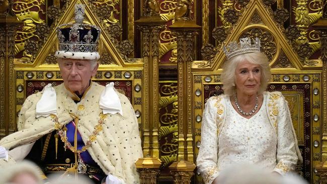 Charles III is the first King to address the opening session of parliament since 1950. Picture: AFP