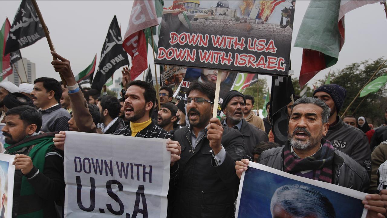 Iran has vowed ‘harsh retaliation’ for the US air strike near Baghdad's airport. AP/Anjum Naveed