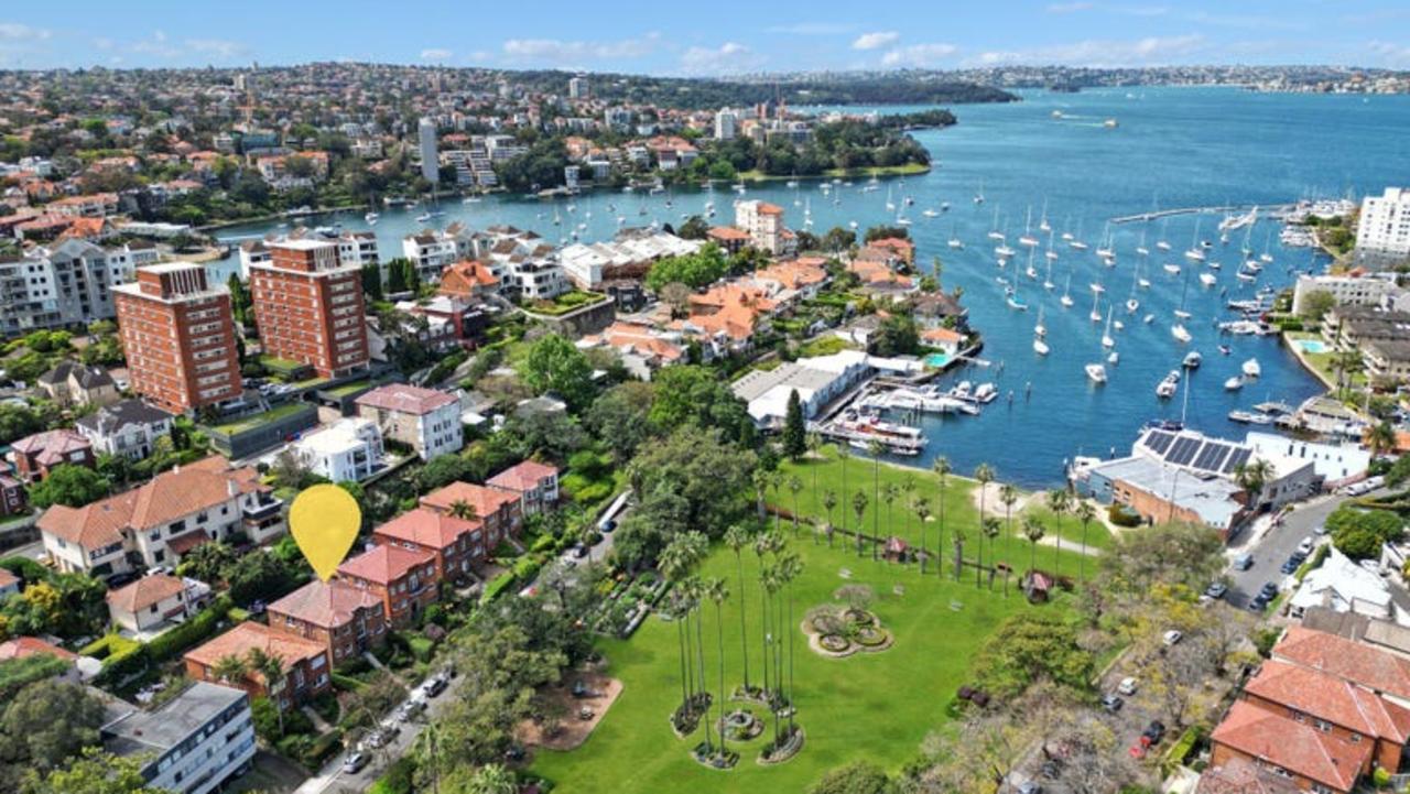 Kirribilli was one of the top growth areas for unit prices.