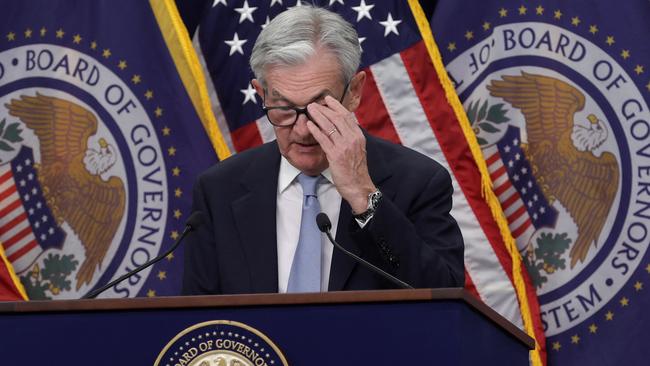 Federal Reserve chairman Jerome Powell calmed financial markets this week, cautiously lifting the US benchmark interest rate another 0.25 percentage points. Picture: Getty Images