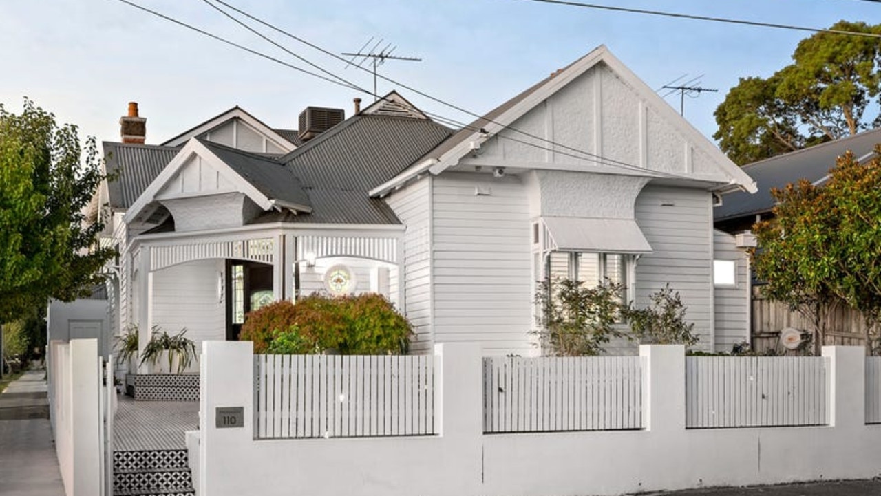 Weatherboard charm wasn’t enough to elicit bids for 110 Reynard St, Coburg.