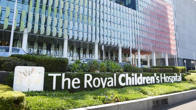 Royal Children’s Hospital was experiencing wait times of up to 12 hours. Picture: Josie Hayden