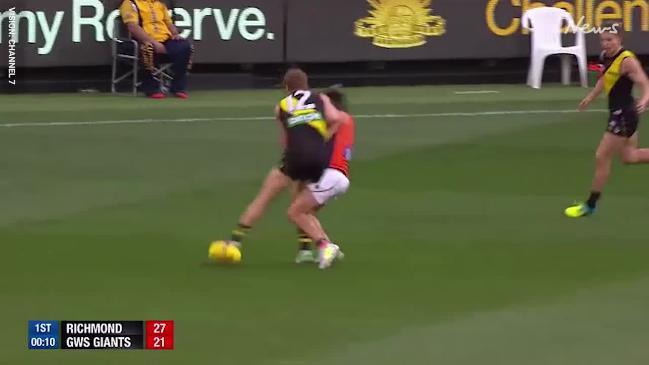 Is this the vision that saves Cotchin from missing a Grand Final?