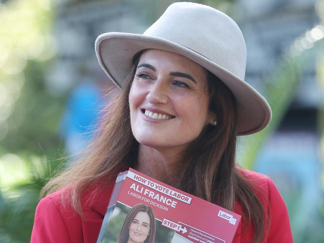 Ali France at Albany Creek  state High School. Pic Annette Dew