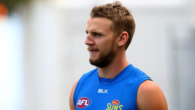 Gold Coast Suns training at Metricon Stadium - Trent McKenzie  Photo: David Clark