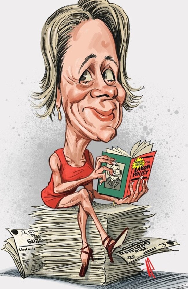 Kristina Keneally is heading up the portfolio of Home Affairs. Artwork: Terry Pontikos