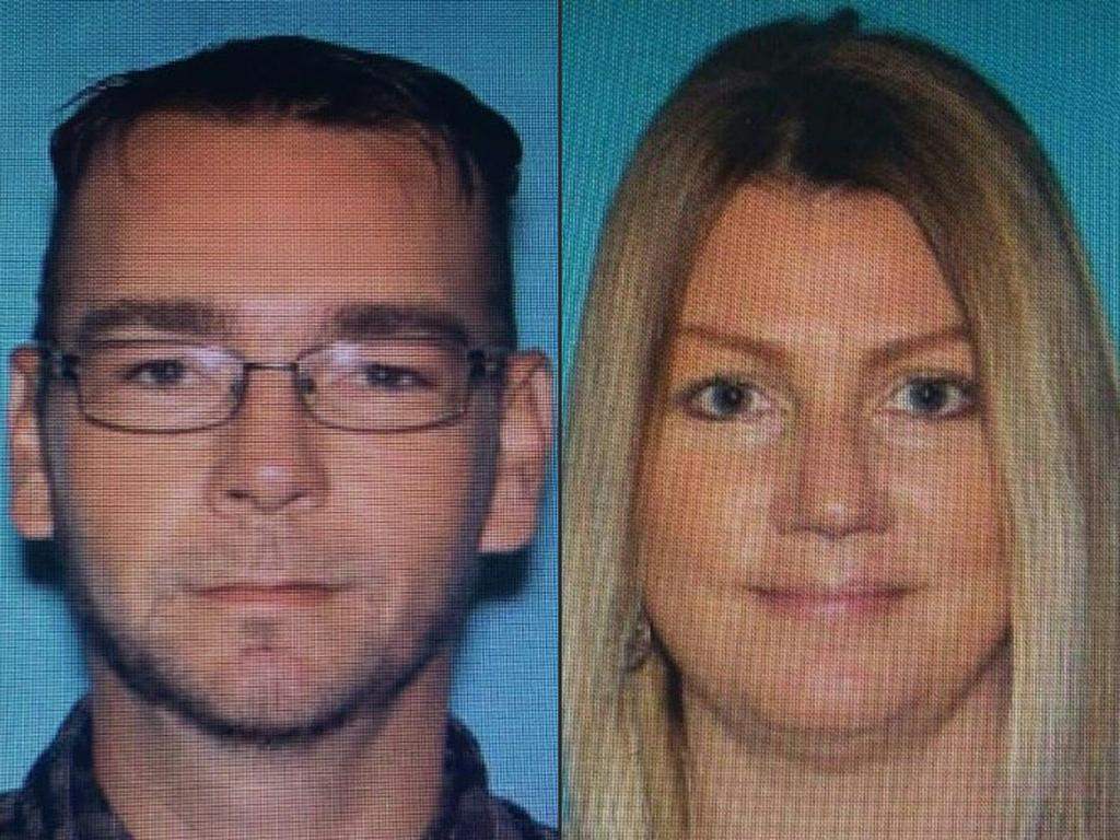 This photo released by the Oakland County Sheriff's Office in Michigan on December 3, 2021, shows James and Jennifer Crumbley of Oxford. Picture: Oakland County Sheriff's Office / AFP