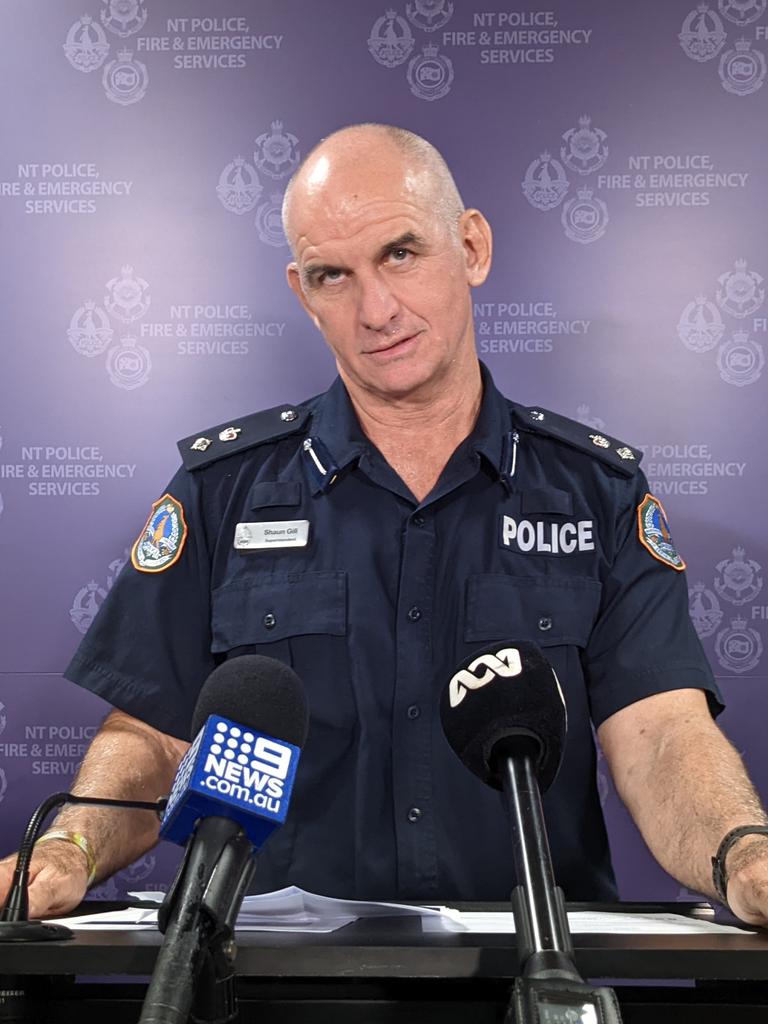 NT Police Territory Response Group Superintendent Shaun Gill.