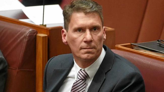 Liberal Senator Cory Bernadi is leading the charge to change the racial discrimination laws. Picture: MICK TSIKAS