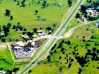 DANGER ZONE: The Minden crossing of the Warrego Hwy should be replaced with a flyover, says Federal MP for Blair Shayne Neumann. Picture: Clive Lowe