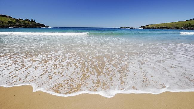 The beachfront at the BIG4 Easts Beach Holiday Park at Kiama on NSW South Coast.