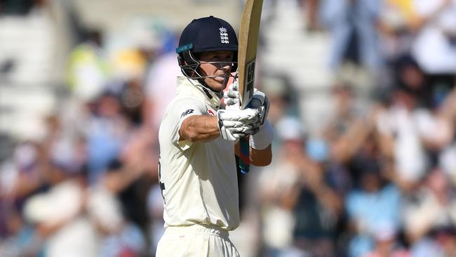 Joe Denly reaches his half-century. Picture: Getty Images