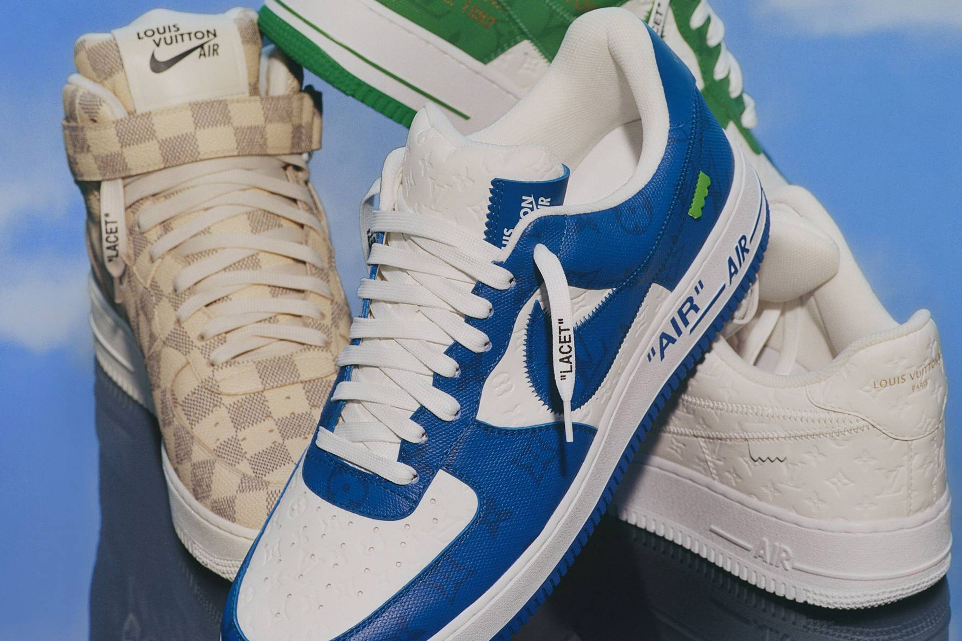 Louis Vuitton x Nike Air Force 1s, Virgil Abloh, and the History