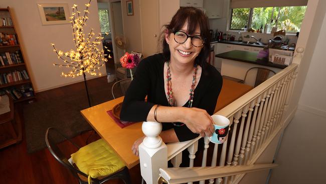 Brisbane solicitor Brooke Thomas, then 36, purchased her first home last February on her own using the federal government’s First Home Buyer Lending Deposit Scheme. Picture: Lyndon Mechielsen/The Australian