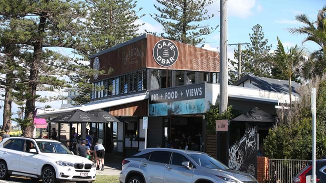 Gold Coast City Council has approved the redevelopment of the Cafe Dbar site, which will be demolished later this year to make way for a new high-end tower. Picture: Glenn Hampson.