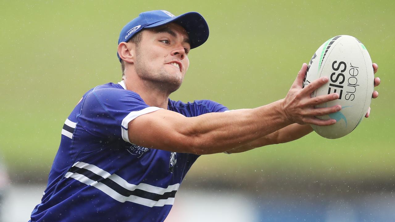 Kyle Flanagan will make his return to the top grade for the Bulldogs against Penrith. Picture: Matt King/Getty Images