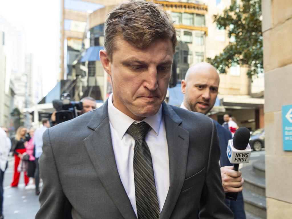 Former NRL star Brett Finch was arrested as part of Strike Force Hank. Picture: NewsWire / Monique Harmer