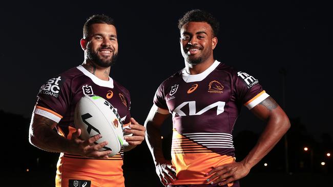 Broncos - L to R, Adam Reynolds &  Ezra Mam, NRL Grand Final against Penrith - Pics Adam Head