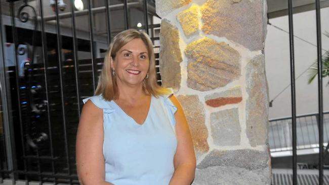 Jellina White celebrates 10 years at the top of Gympie's Bank of Queensland this week. Picture: Scott Kovacevic