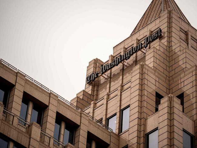 WASHINGTON, DC - JUNE 5: The Washington Post Building at One Franklin Square Building on June 5, 2024 in Washington, DC.   Andrew Harnik/Getty Images/AFP (Photo by Andrew Harnik / GETTY IMAGES NORTH AMERICA / Getty Images via AFP)