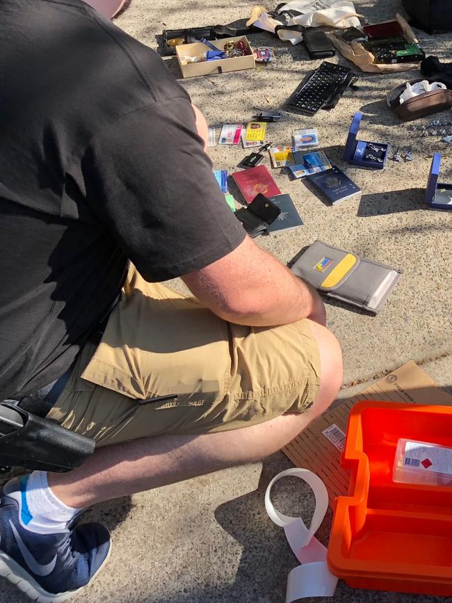 Officers from the plain clothes Northern Beaches Police Proactive Crime Team travelled to south western Sydney to make three arrests. File picture: Jim O’Rourke.