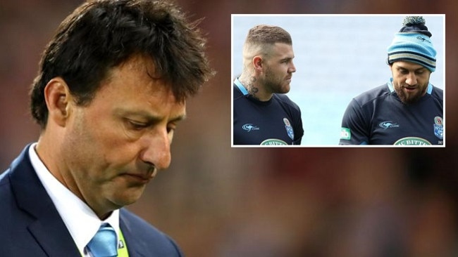 Laurie Daley has opened up on the Origin series loss.