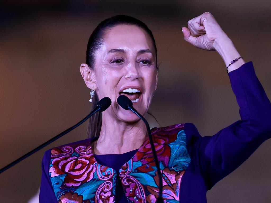 Claudia Sheinbaum will become the first woman president of Mexico. Picture: Manuel Velasquez/Getty Images