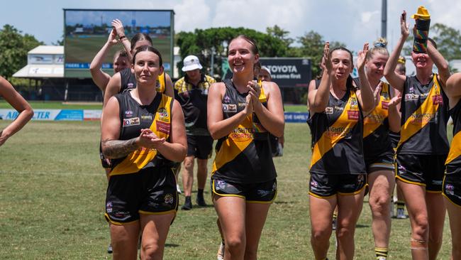 Nightcliff vs Waratah 2023-24 NTFL women's knockout semifinal. Picture: Pema Tamang Pakhrin