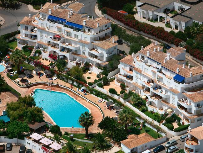 Maddie vanished from villa 5A on the ground floor of the Ocean Club in the village of Praia da Luz. Picture: Jeff J Mitchell