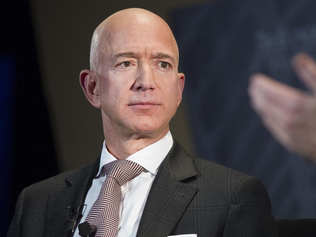 Despite his divorce, Bezos remains the world’s richest person. Picture: AP