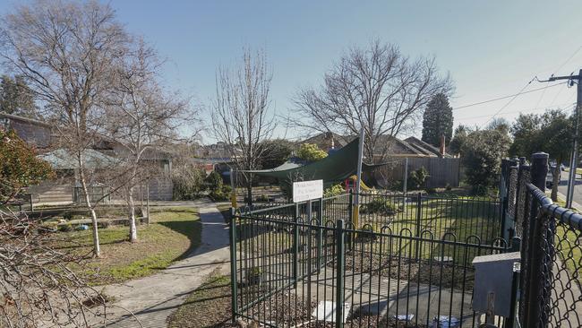 The Dandenong kinder site will be kept as open space. Picture: Valeriu Campan