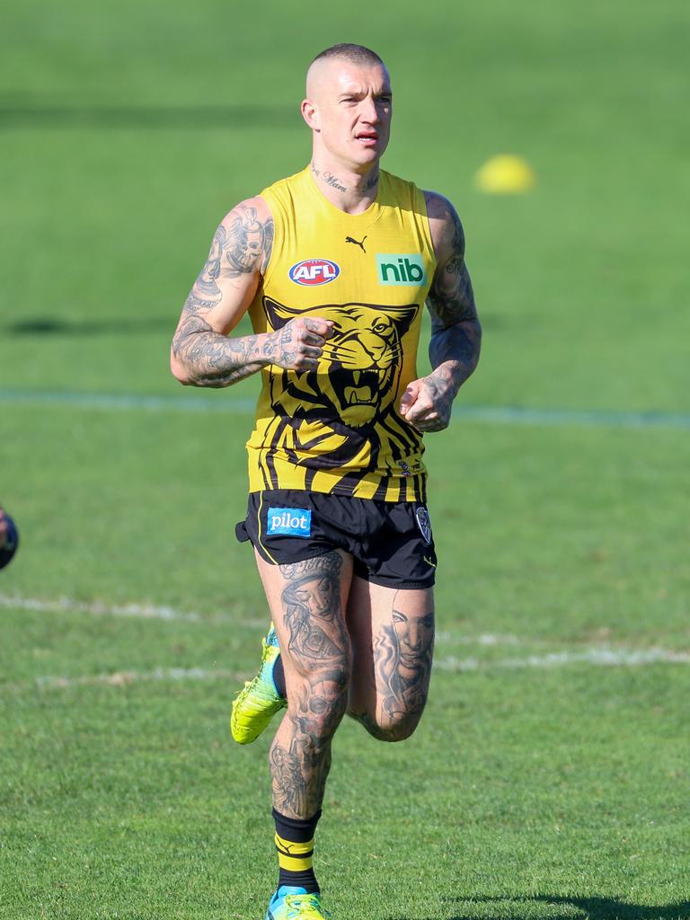 Dustin Martin. Picture: Brendan Beckett