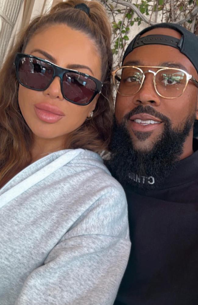 Larsa Pippen and Marcus Jordan. Picture: larsapippen/Instagram