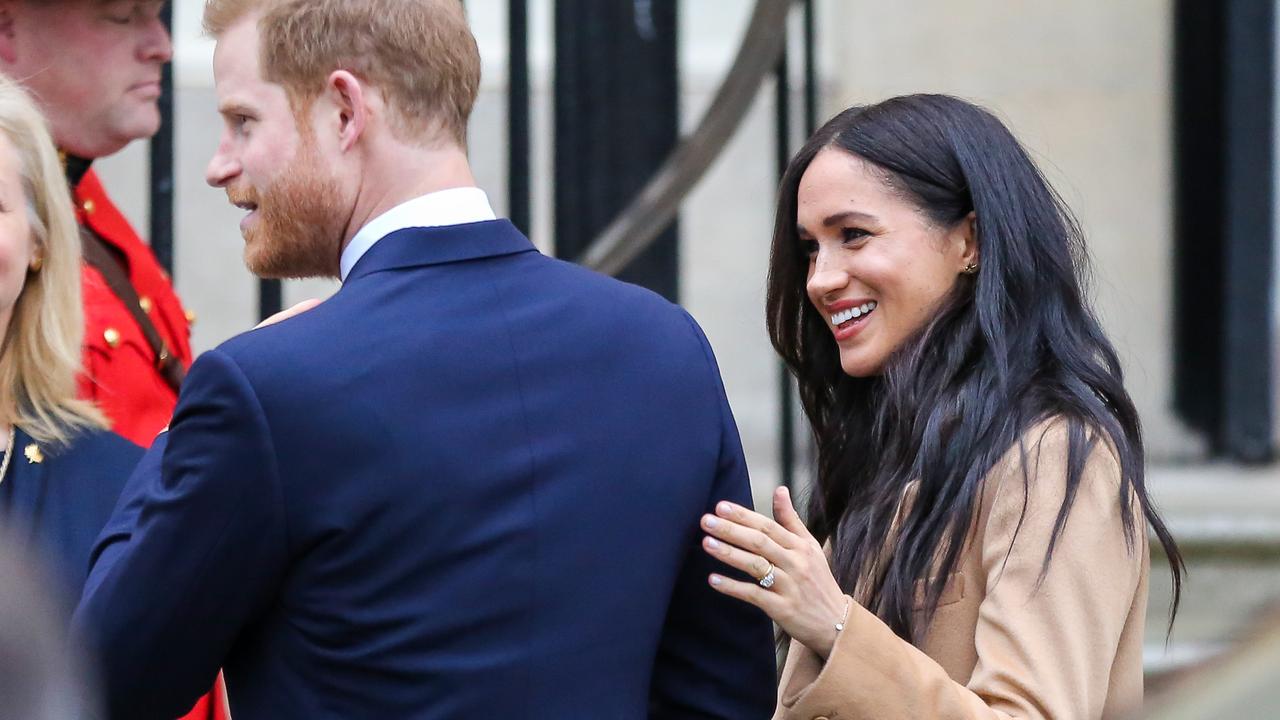 While this dynamic duo are known for doing everything together, Meghan has reportedly left Harry back in London while she returns to Canada. Picture: Matrix Pictures